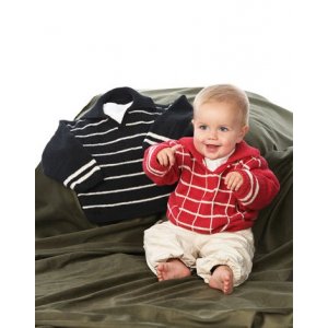 Strickmuster - Karierter oder gestreifter Pullover Strickmuster - Karierter oder gestreifter Pullover