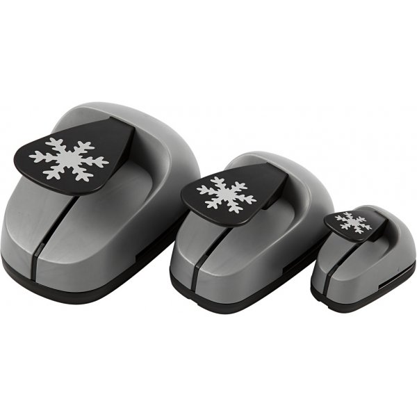 Schicht-auf-Schicht-Stanzer - Schneeflocke - 3 Stk