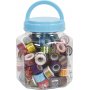 Gemustertes Klebeband - gemischte Farben - 90 x 2 m