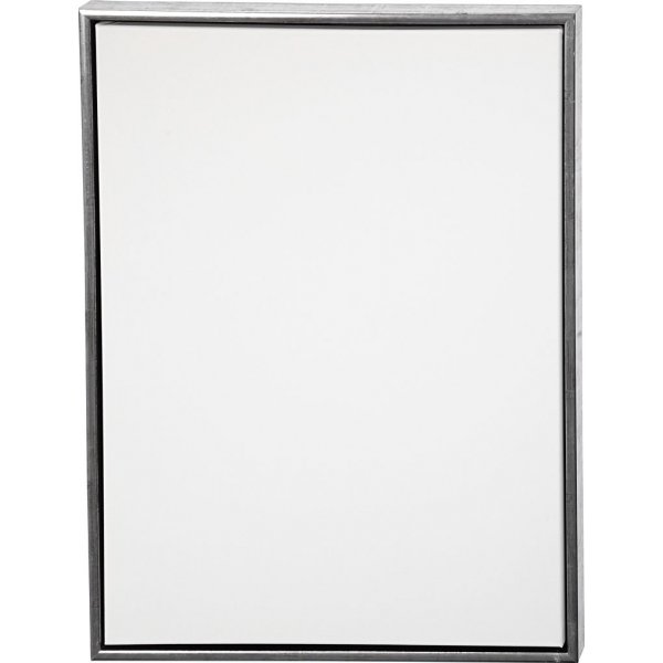 ArtistLine Leinwand mit Rahmen - Antiksilber/Wei - 64 x 84 cm