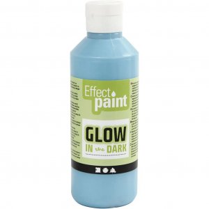 Leuchtfarbe 250 ml - Hellblau Leuchtfarbe 250 ml - Hellblau