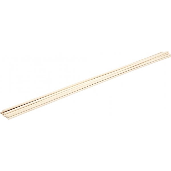 Rundstbe - L60 cm - 6 mm - 10 Stk
