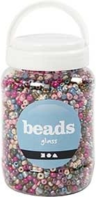 Rocailleperlen - Metallicfarben - 720 g