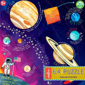 Puzzle 64 Teile - Das Sonnensystem Puzzle 64 Teile - Das Sonnensystem