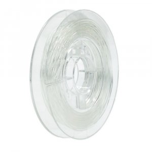 Elastischer Faden 1 mm - klar transparent 5 m Elastischer Faden 1 mm - klar transparent 5 m