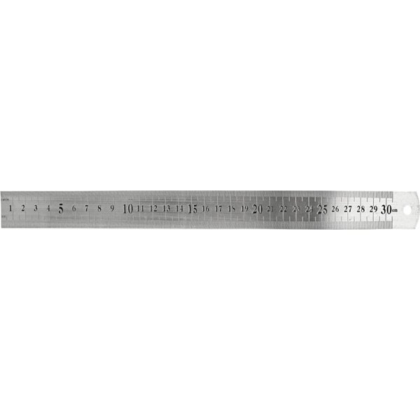 Stahllineal 30 cm