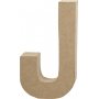 Pappbuchstabe - J - 5 cm