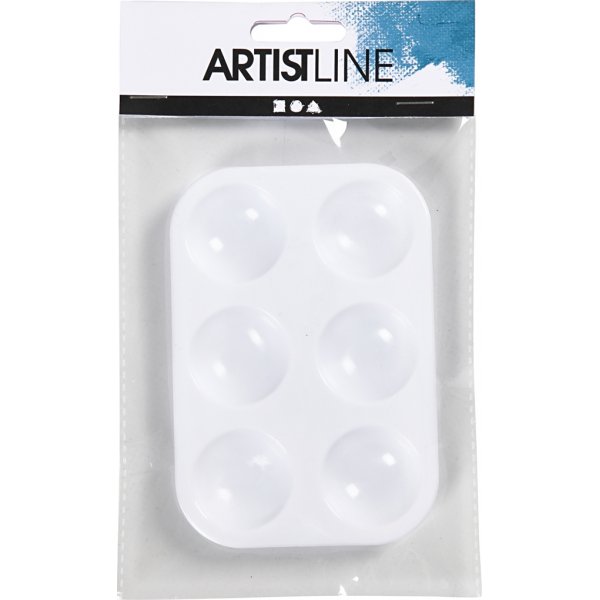 Palette - wei - 13 x 8,5 cm