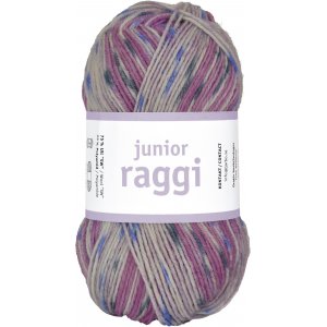 Junior Raggi 50g - Zickzack rosig Junior Raggi 50g - Zickzack rosig