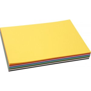 Kreativkarton - gemischte Farben - A4 - 12x10 Stk Kreativkarton - gemischte Farben - A4 - 12x10 Stk