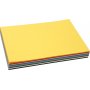 Kreativkarton - gemischte Farben - A4 - 12x10 Stk