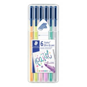 Fasermaler Triplus Color Pastel - 6 Stifte Fasermaler Triplus Color Pastel - 6 Stifte