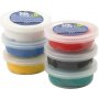 Silk Clay - Standardfarben 6 x 14 g