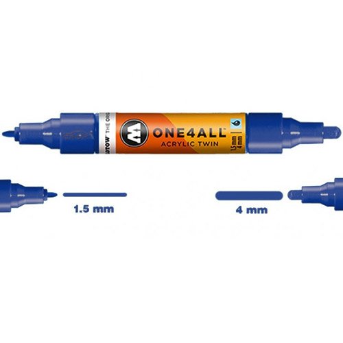 Acrylmarker One4All Twin 1,5 + 4 mm