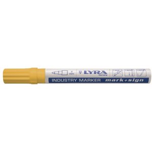 Permanentmarker Mark&Sign 2-4 mm - Gelb Permanentmarker Mark&Sign 2-4 mm - Gelb