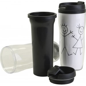 Thermosbecher mit Deckel, 12 Stk Thermosbecher mit Deckel, 12 Stk