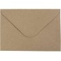 Recycelter Umschlag - Natur - 11,5 x 16 cm - 50 Stk