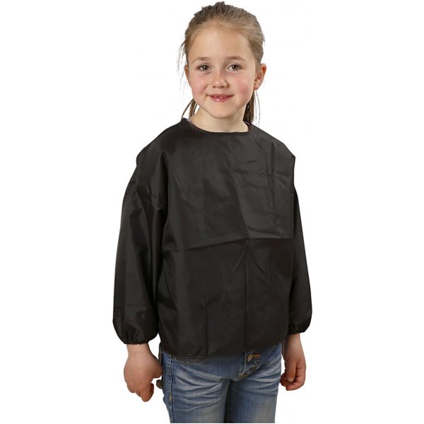 Malerschrze - schwarz - 4-6 Jahre