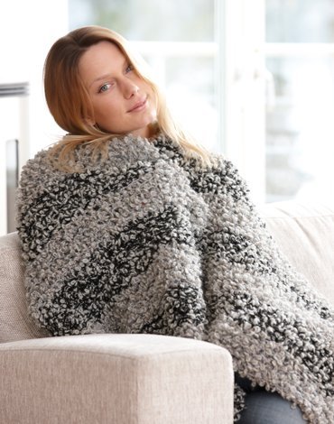 Strickmuster - Plaid/Teppich Strickmuster - Plaid/Teppich