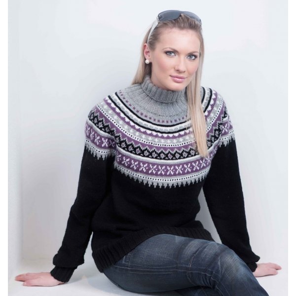 Strickanleitung - Pullover mit Rundpasse (1403-2)
