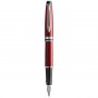 Fllfederhalter Waterman Expert Dark Red - Chrome Trim - Medium