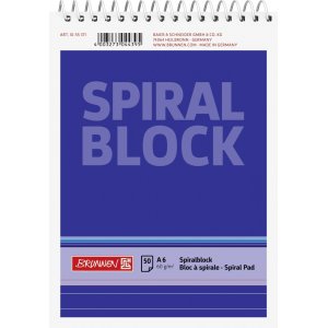 Spiralnotizbuch - A6 (50 Seiten) Spiralnotizbuch - A6 (50 Seiten)