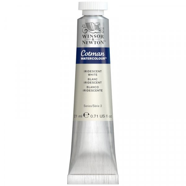 Aquarellfarbe - Cotman - 21 ml - schillerndes Wei