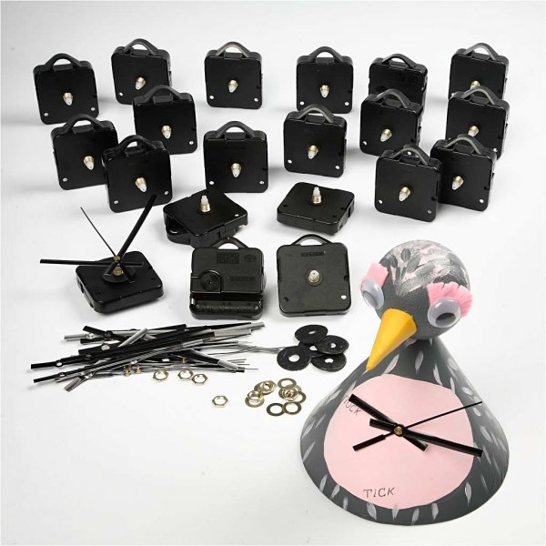 Uhrwerk - 3 mm - schwarz