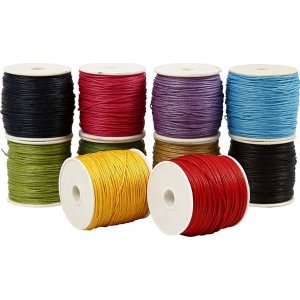 Baumwollschnur - kräftige Farben - 10x50 m Baumwollschnur - kräftige Farben - 10x50 m