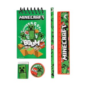 Minecraft-Schreibset - 5-teilig