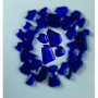 MosaixSoft - Glasmosaik 8 - 25 mm - Blau 200 g ~ 140 Stk.