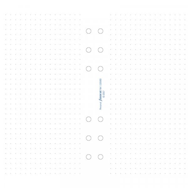 Nachfllung fr Filofax Personal - Journal Dotted Paper