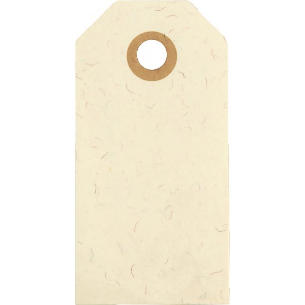 Manila-Marker - Creme - 4 x 8 cm - 20 Stk