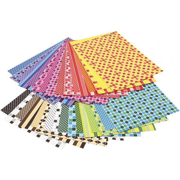 Colorbar Zerrissener Karton - A4 - 16 Blatt