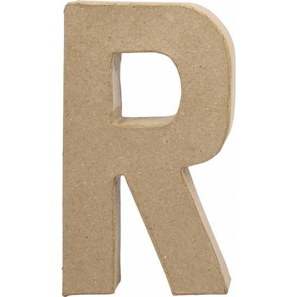 Pappbuchstabe - R - 5 cm