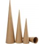 Hohe Zapfen - 8-9-11,5 cm - 3 Stk