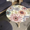 Kundenbild Wachstuch-Mandala-Blumen