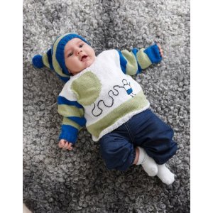 Strickanleitung - Kinderpullover mit Ballon Strickanleitung - Kinderpullover mit Ballon