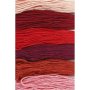 Harmony-Stickgarn - rote Harmonie - 6 Bndel