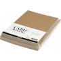 Karten und Umschlge - Natur - 11,5 x 16,5 cm - 50 Sets