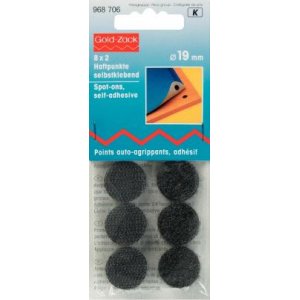 Klebepunkte selbstklebend schwarz 8x2 Stk Klebepunkte selbstklebend schwarz 8x2 Stk