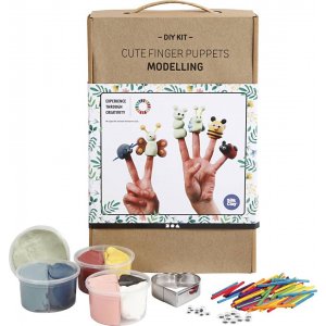 Bastelset - Niedliche Fingerpuppen Bastelset - Niedliche Fingerpuppen