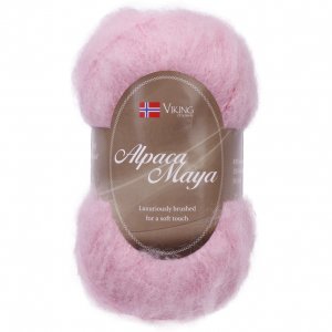 Wikingergarn Alpaka Maya 50g - Altrosa (765) Wikingergarn Alpaka Maya 50g - Altrosa (765)