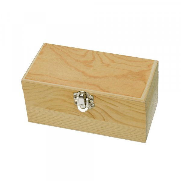 Unbehandelte Holzkiste