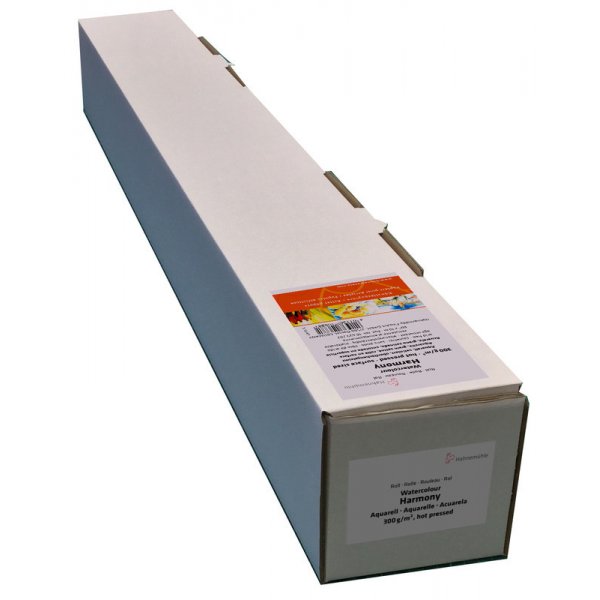 Aquarellpapier Harmony 300g heigepresst - Rolle