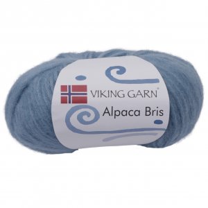 Wikingergarn Alpaka Bris 50g - Blau (326) Wikingergarn Alpaka Bris 50g - Blau (326)