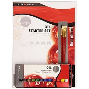 Starterset für Ölfarbe - 16-teilig Starterset für Ölfarbe - 16-teilig