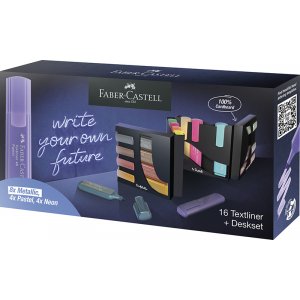 Textmarker-Set - Faber-Castell - TL 46 - 16 Stifte Textmarker-Set - Faber-Castell - TL 46 - 16 Stifte