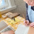 Kundenbild Kalligraphie-Set mit Griff, 6 Nadeln und Tintenflasche