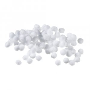 Pompons 7mm - 100 Stk Pompons 7mm - 100 Stk
